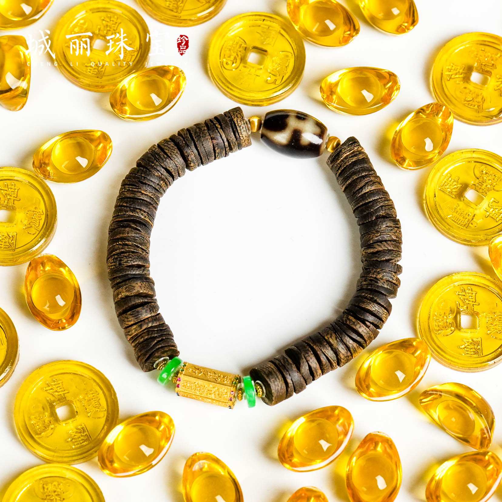 铁合金石英石手链 青蛇年（化）全TAI手串/条（多样性发货）STZ-2945