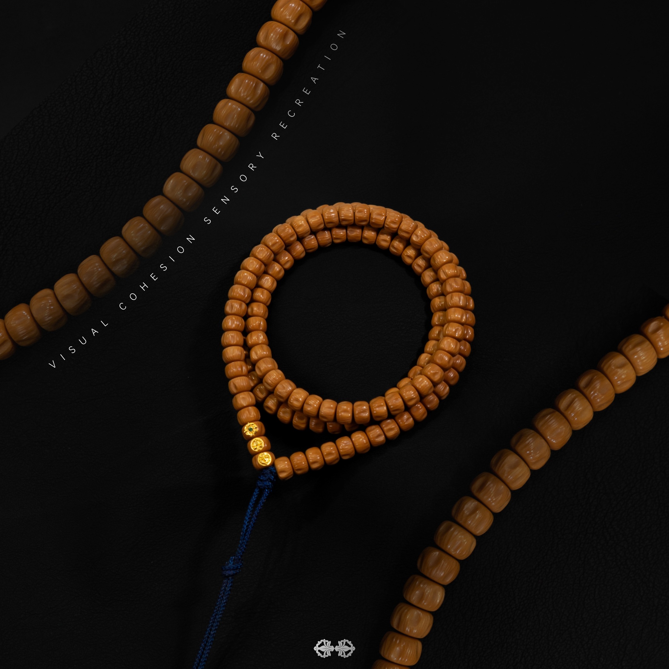 梵无尘核尖·鸿运复刻108 老挝橄榄核核尖 手工雕刻 精工百搭长串