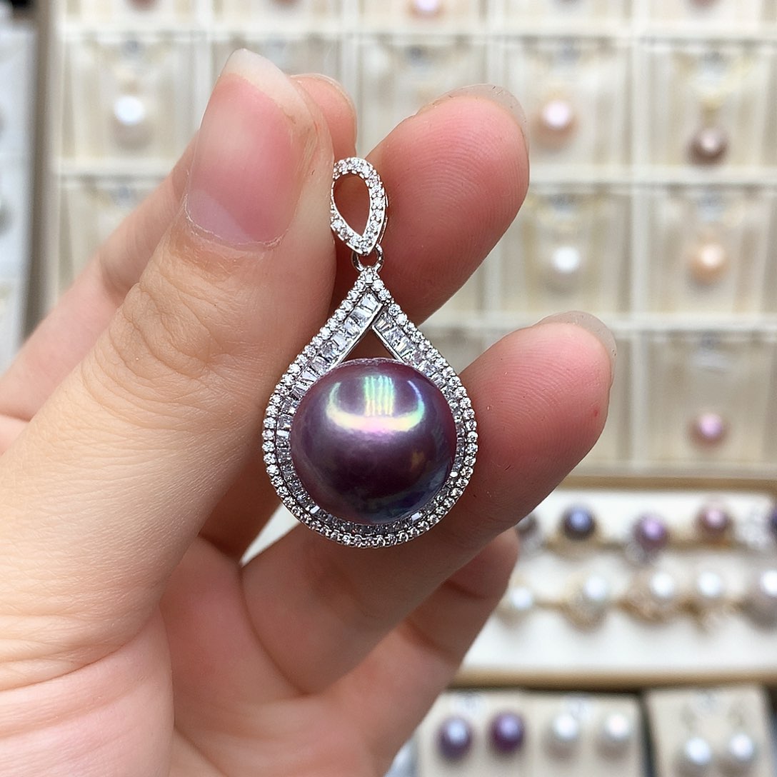 淡水珍珠颈饰合金