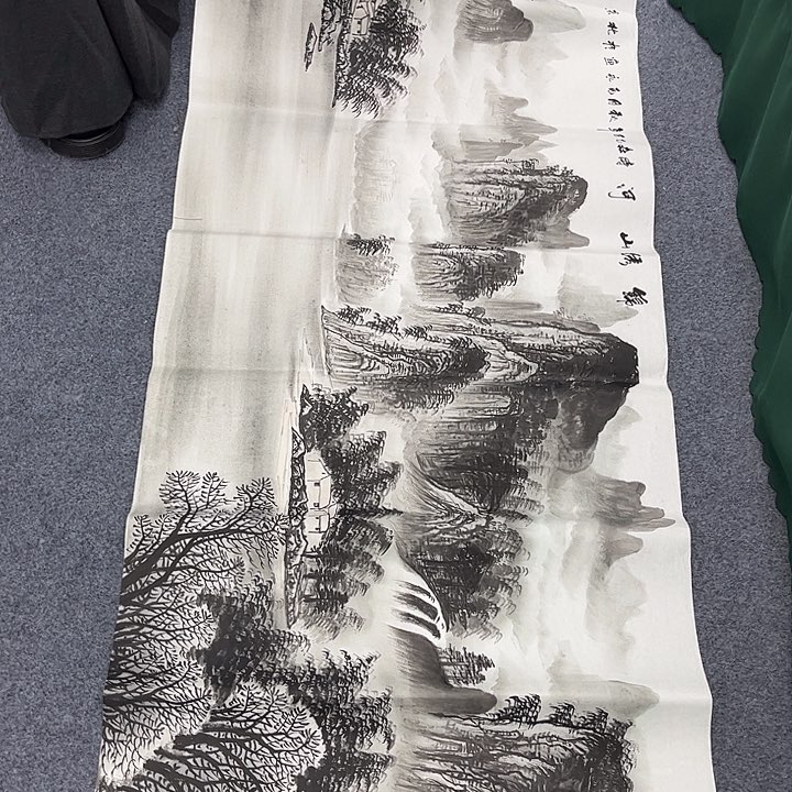 国画手绘国画大捡漏！