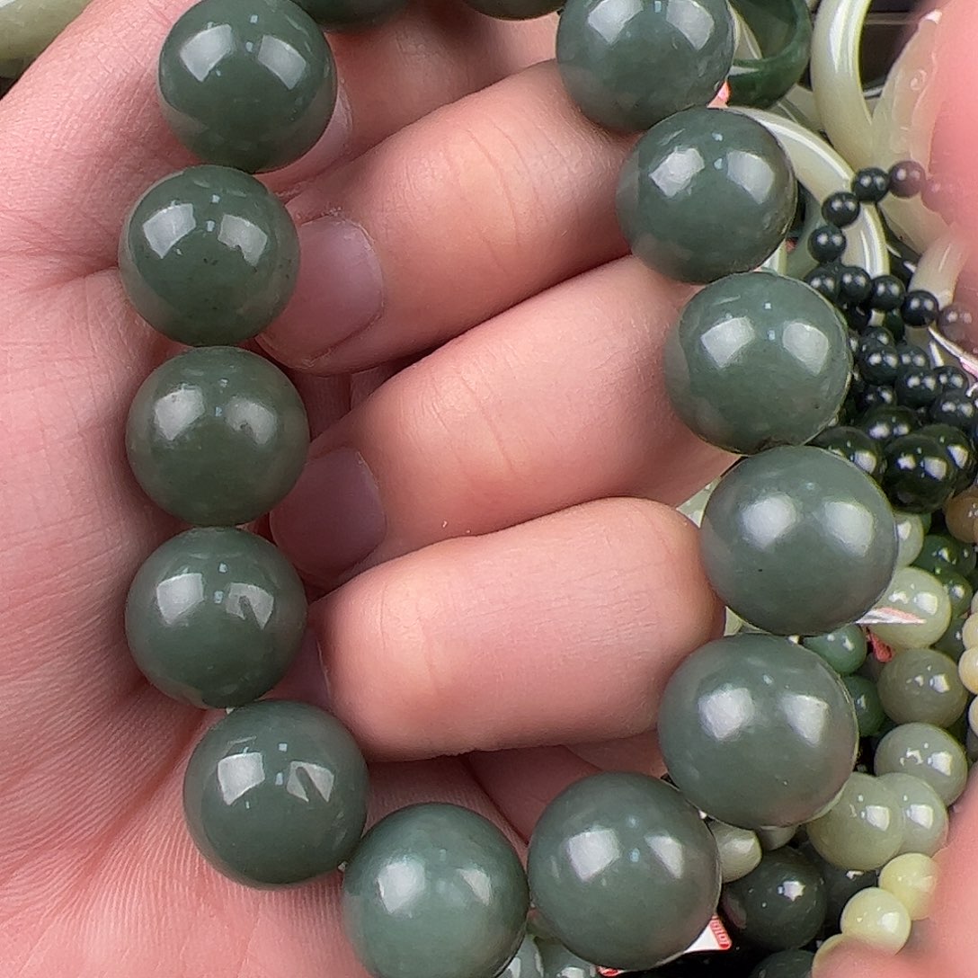 和田玉手链未镶嵌