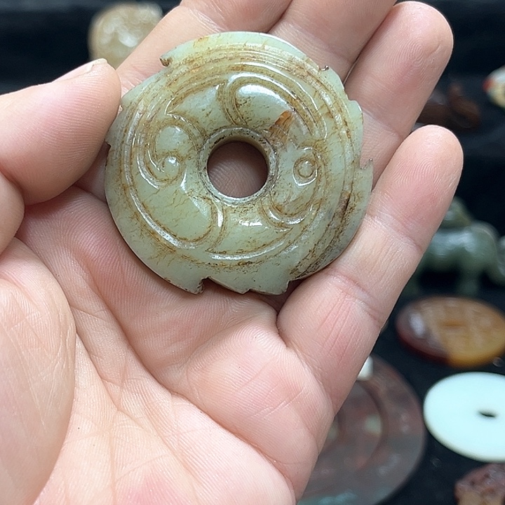 和田玉挂件未镶嵌