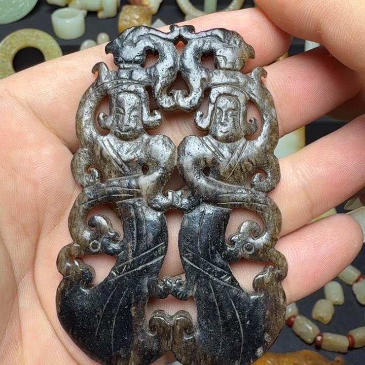 陶摆件钰轩珍品8888