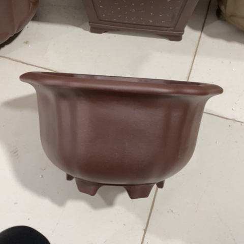 紫砂宜兴紫砂花盆