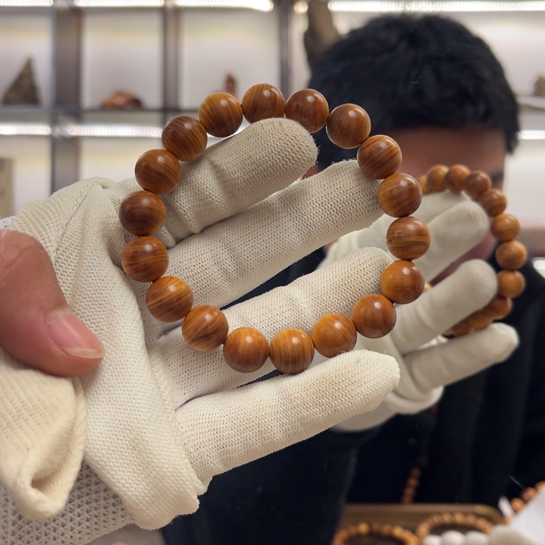 柏木（崖柏）手串/手链12红黑油药香板根料