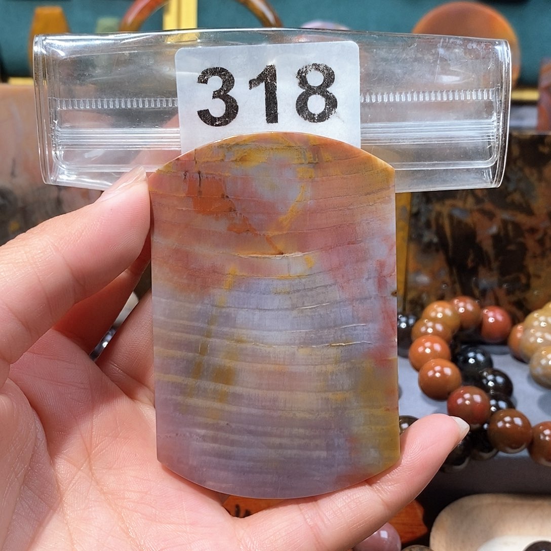 硅化玉天然北票硅化玉牌子未镶嵌天然北票硅化玉牌子