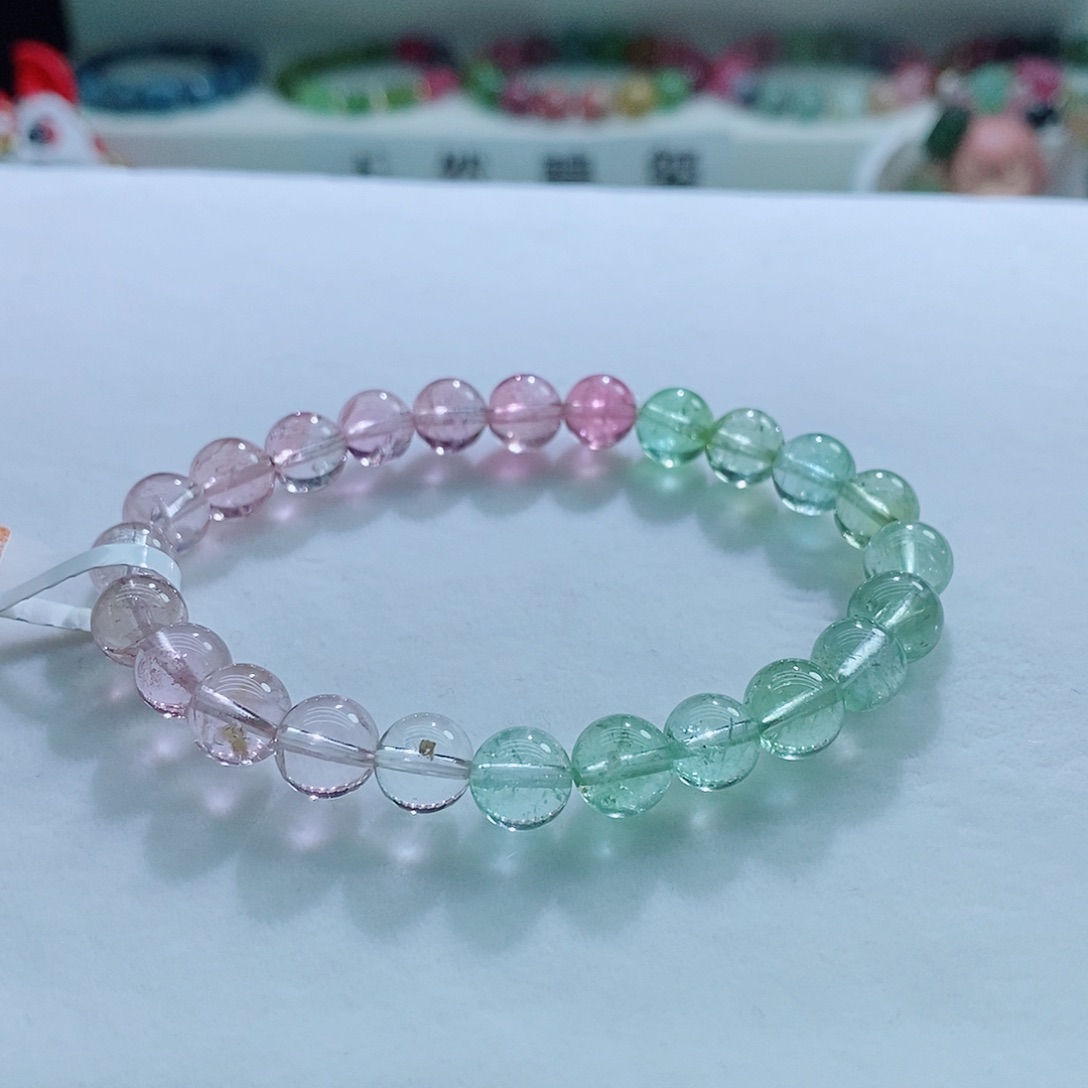 手链未镶嵌碧玺8mm左右