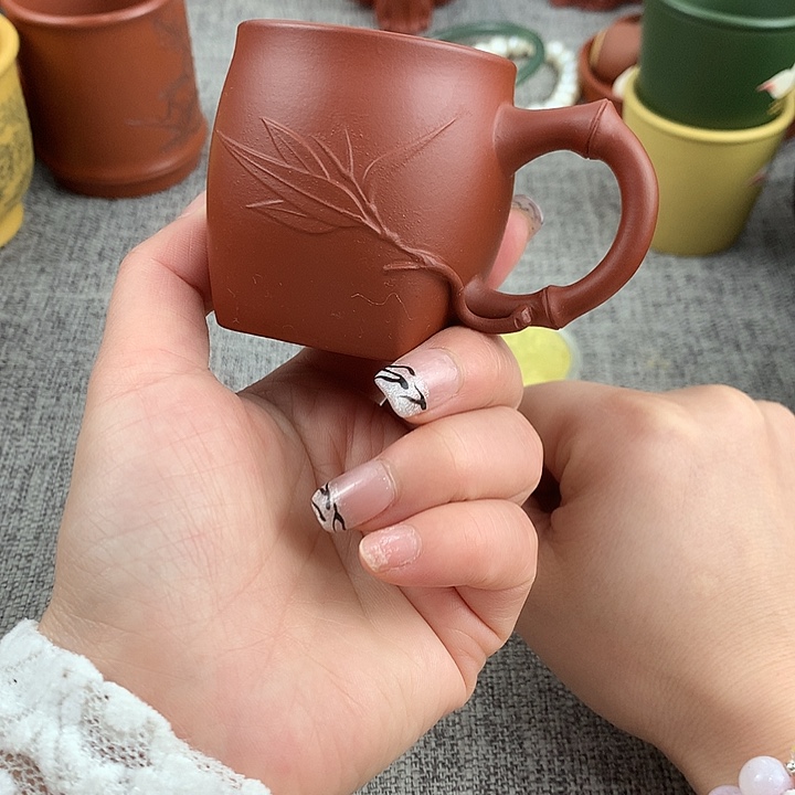 紫砂茶杯高端主人杯