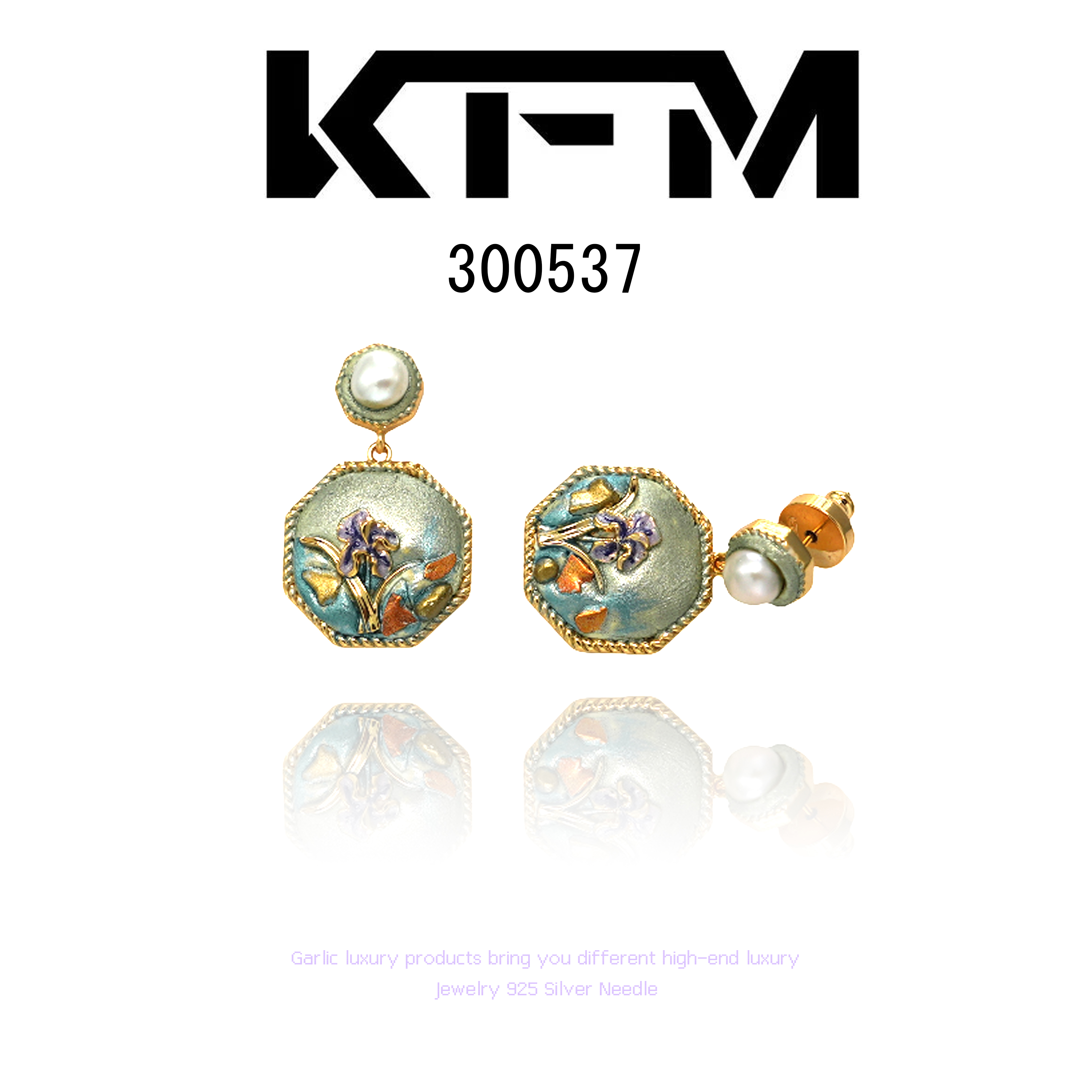 铜合金耳饰 KFM耳饰~300537...