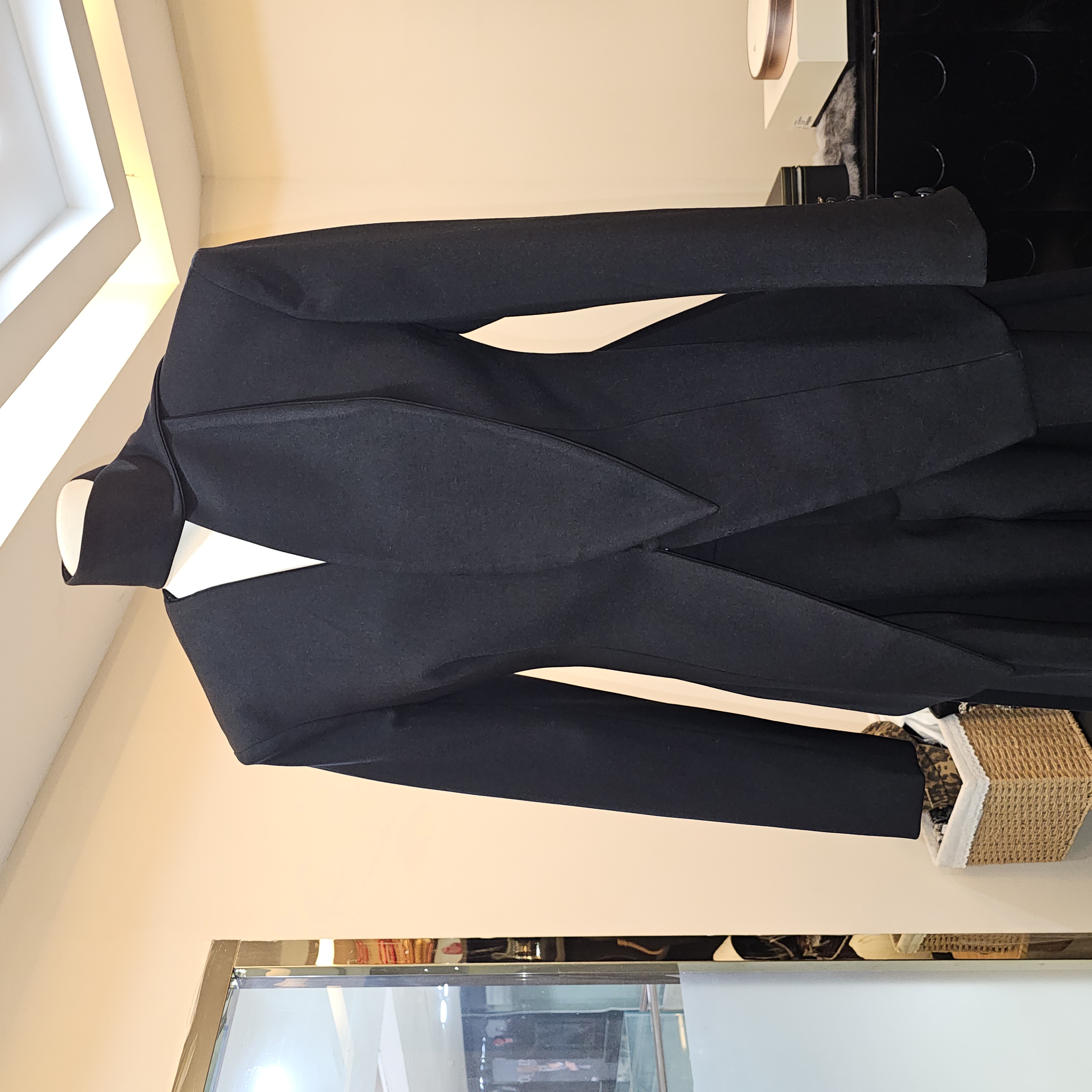 MONICA 【简约系列】三件套收腰飘带套装