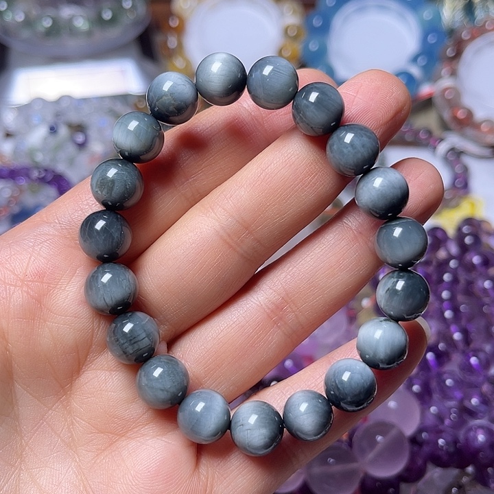 水晶未镶嵌手链鹰眼石