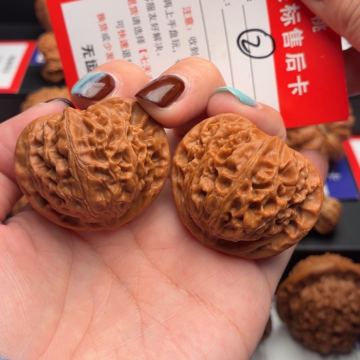 把件文玩核桃39尺桃心宫灯