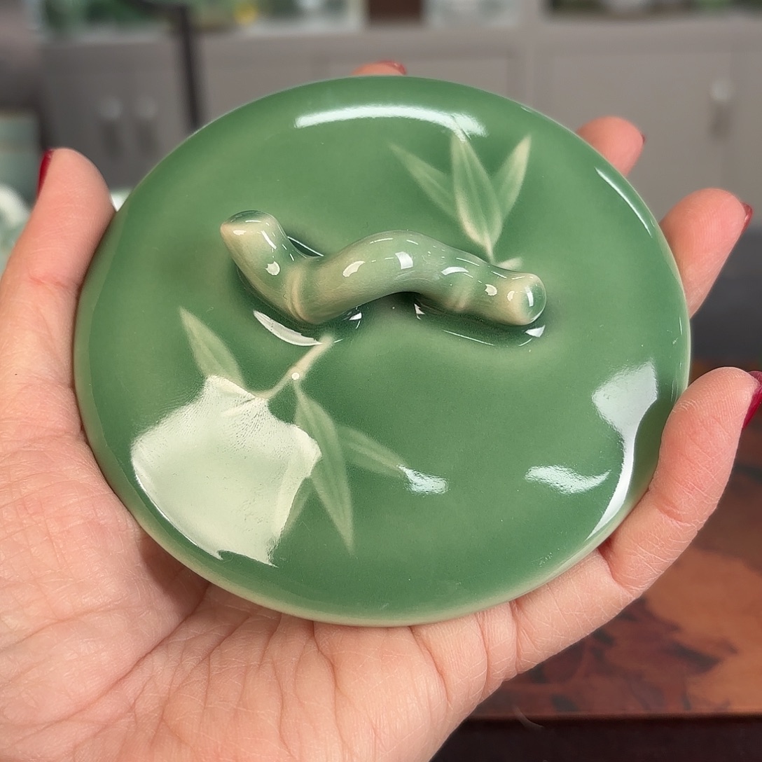 龙泉云间青瓷小米茶器