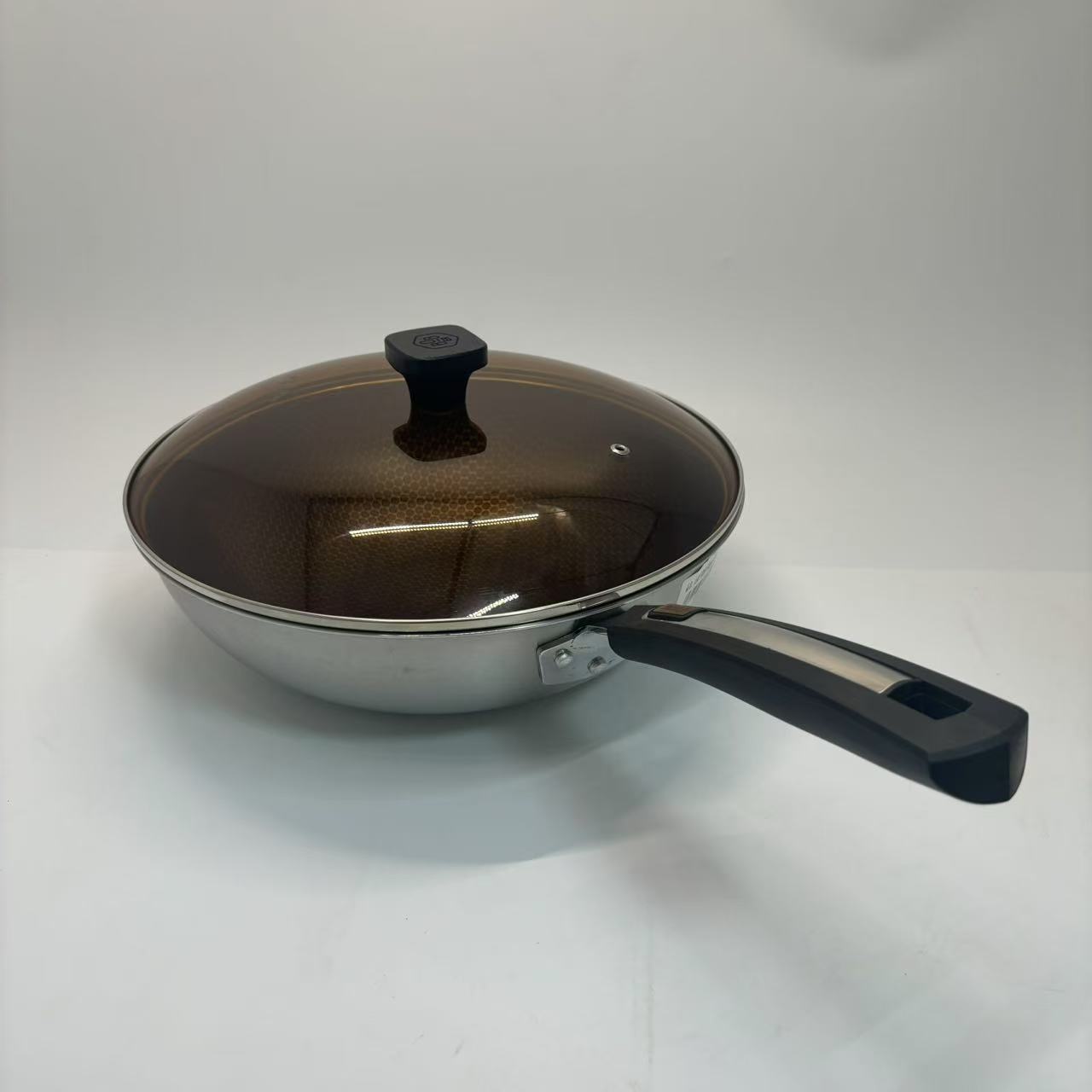 （品质福利）金嫂子-32CM子铂雅不粘炒锅全灶通用（D42）