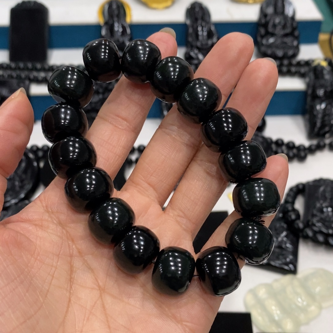 天***你蛇纹石玉未镶嵌吊坠