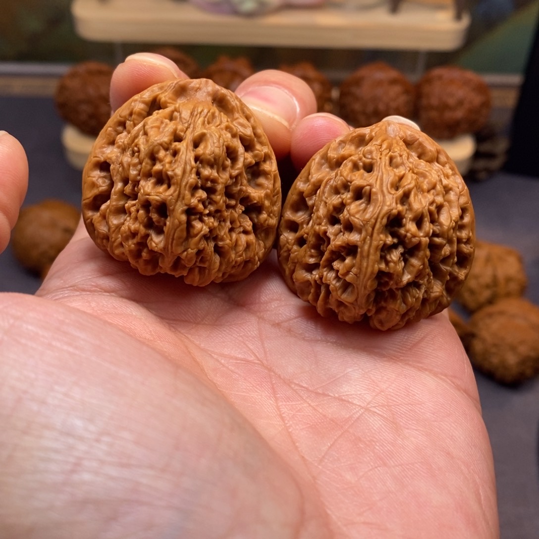 文玩核桃把件37尺涿鹿老树高炮南疆