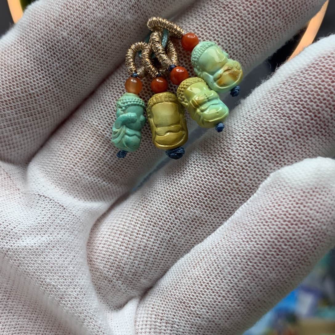 绿松石挂件未镶嵌