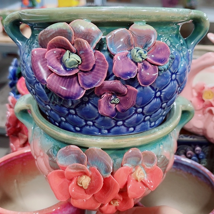 多肉陶瓷花盆满10元包邮