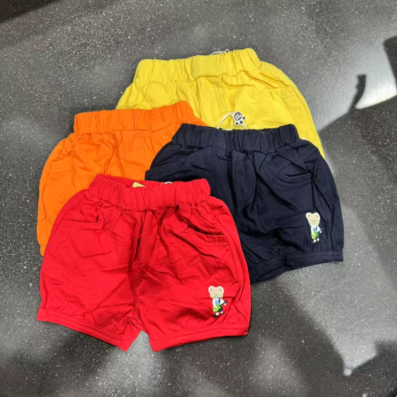 偏小2码P家-全棉儿童短裤-135