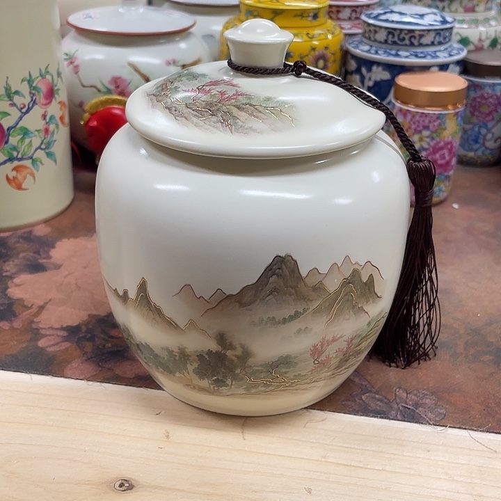 陶瓷罐茶叶罐密封罐