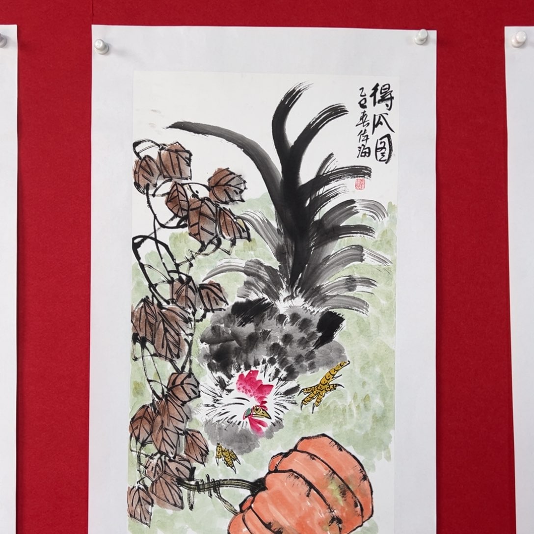 国画绘画国画作品