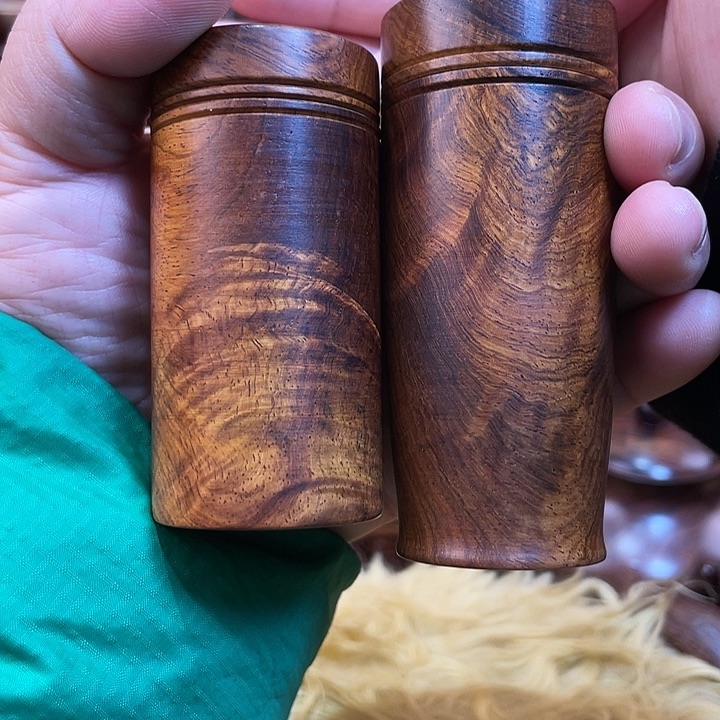 黄花梨/降香黄檀牙签罐