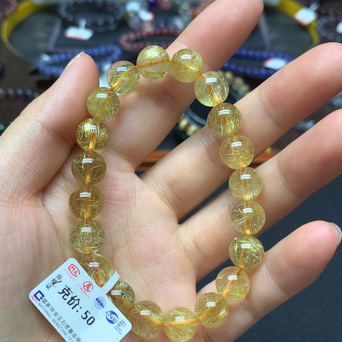 水晶手链未镶嵌手链