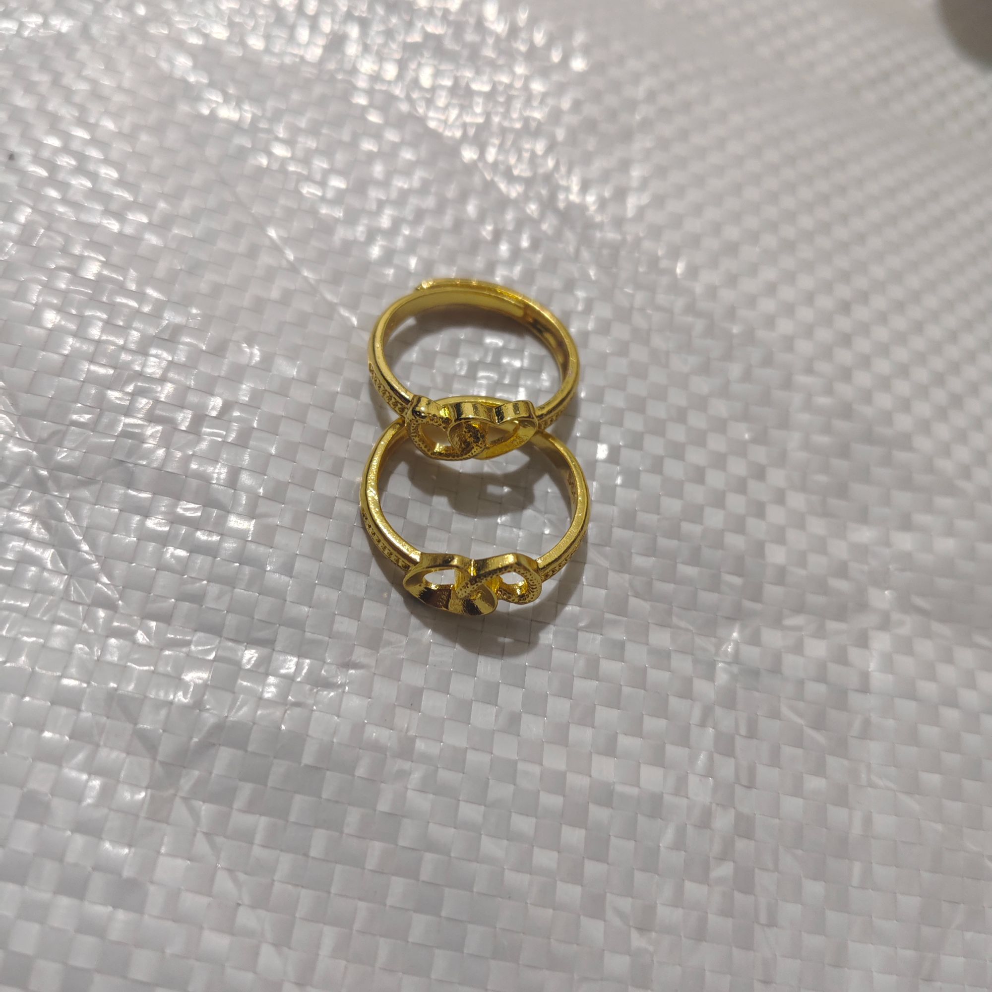 【高奢高品】珐琅戒指 水贝中缅贸易时尚爱心戒指 A30