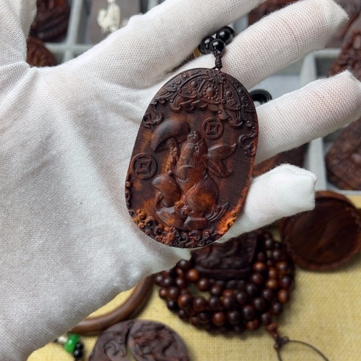 温***漆黄花梨/降香黄檀手串/手链