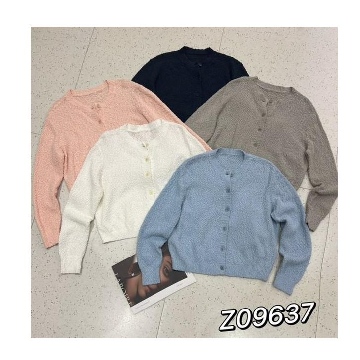 DEZI宝藏衣橱针织短款圆领针织小衫HD09637066