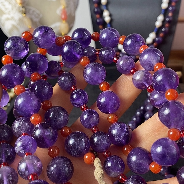 丅***S玛瑙/玉髓颈饰未镶嵌