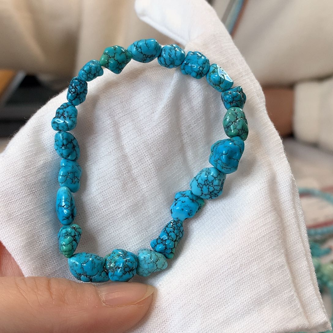 绿松石珠宝奇石未镶嵌