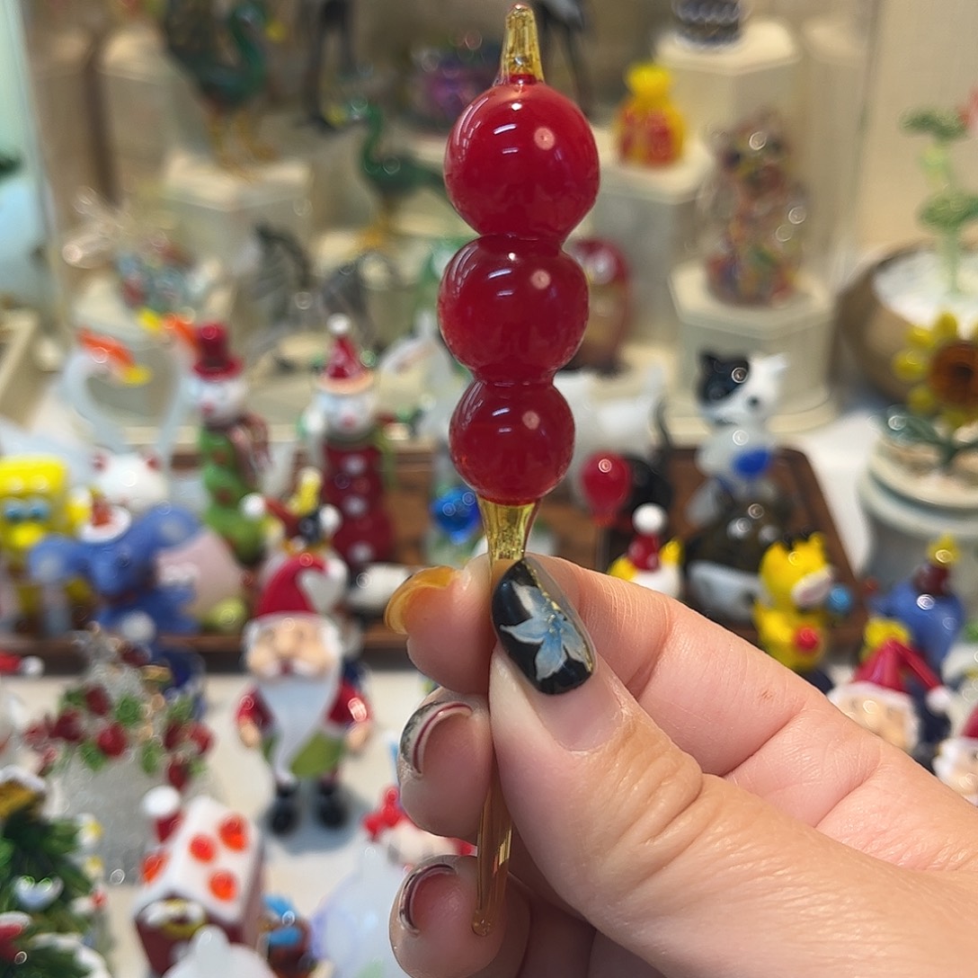 琉璃手工艺品糖葫芦