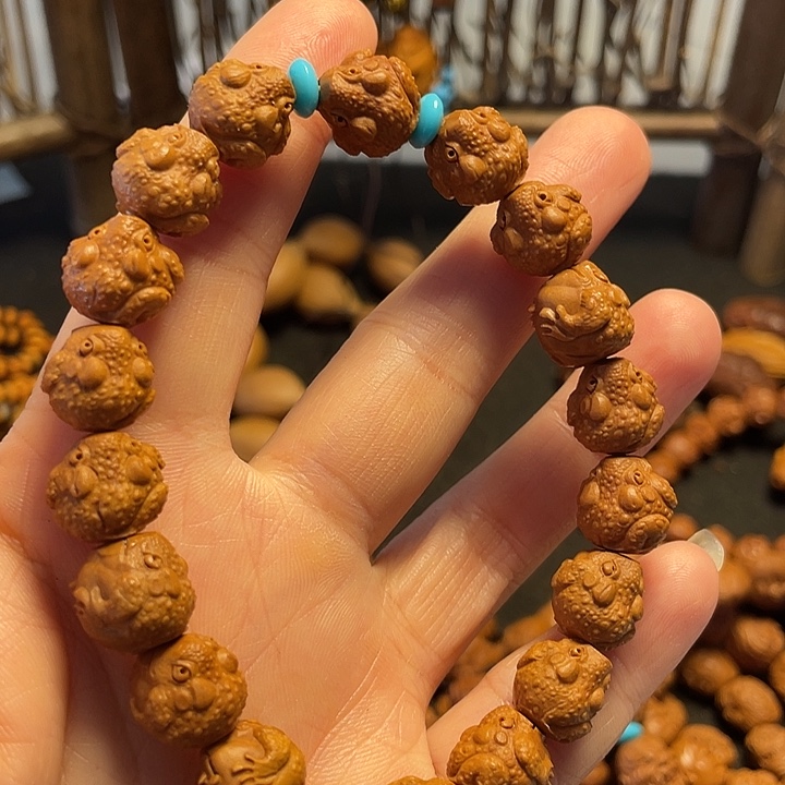 橄榄核手串/手链龙纹