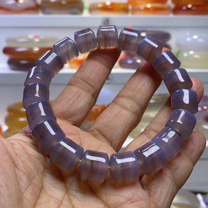 玛瑙/玉髓手链未镶嵌