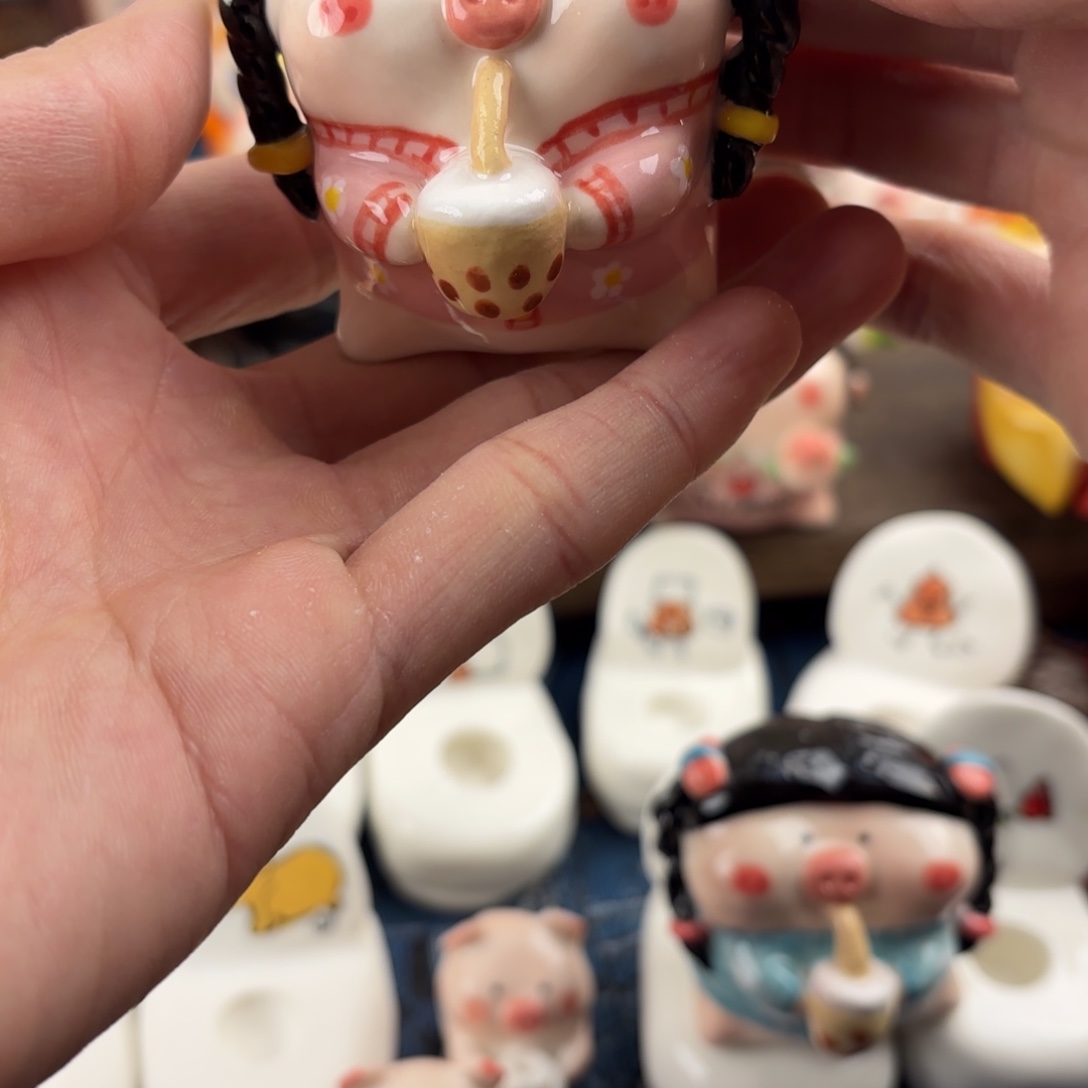 清***欢琉璃手工艺品手工陶瓷默认微瑕190