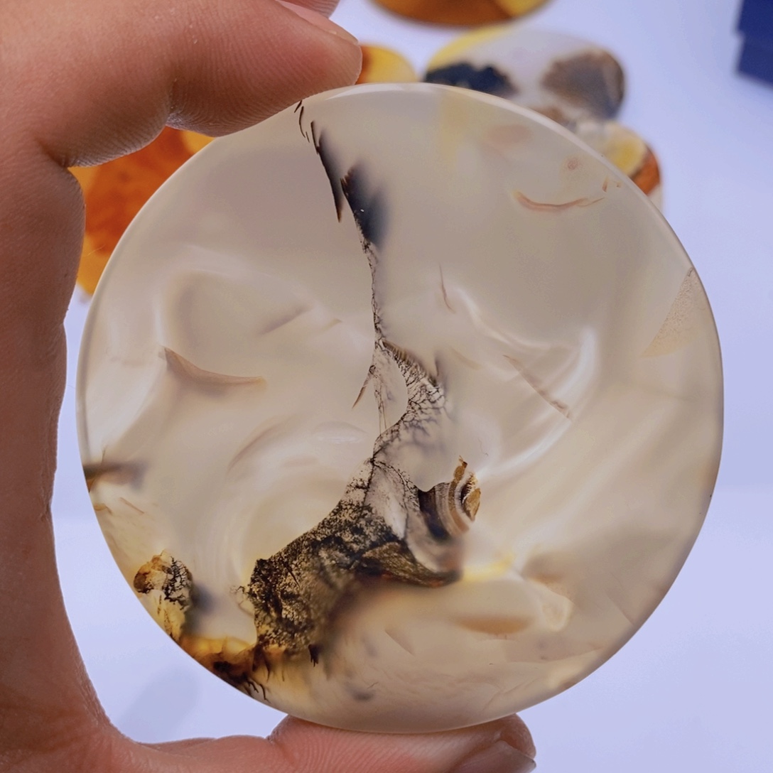 未镶嵌吊坠(不含链)玛瑙/玉髓微瑕1