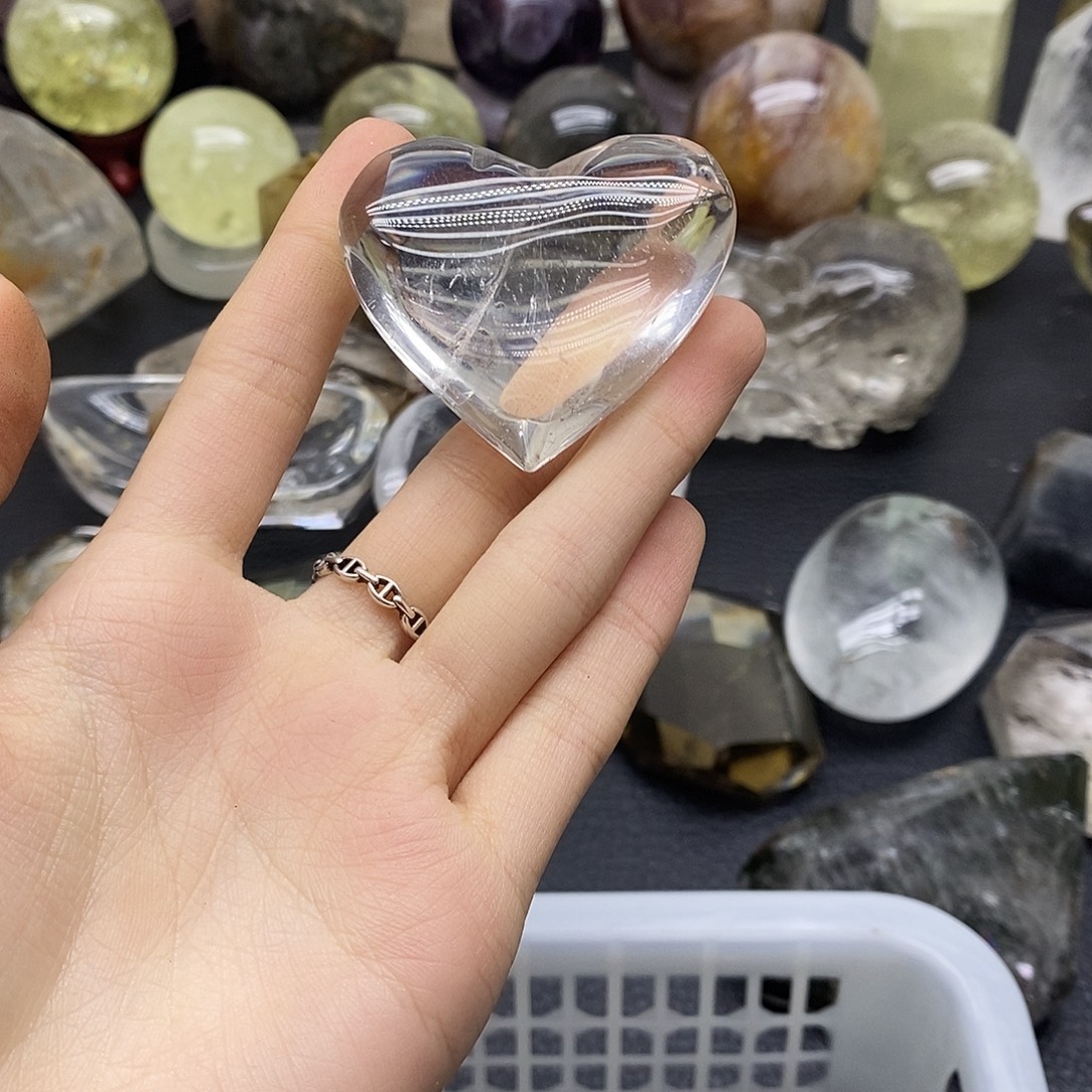 珠宝半成品水晶未镶嵌215水晶石