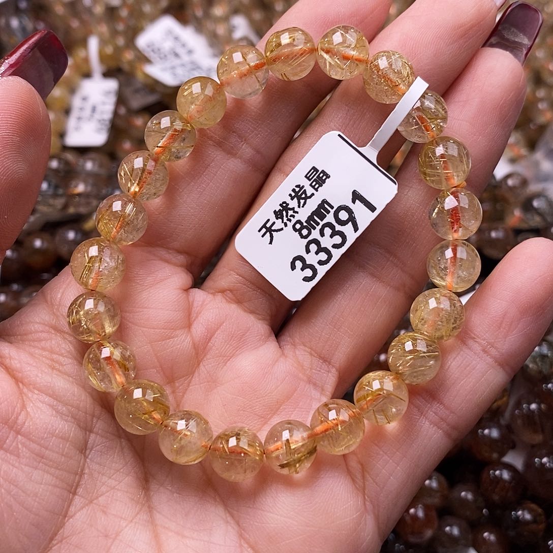 水晶手链未镶嵌水