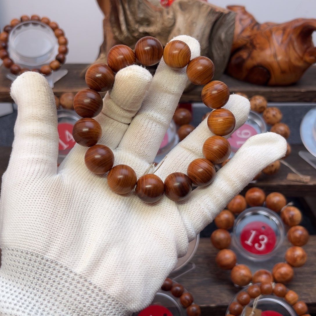 卡***诺柏木（崖柏）手串/手链15干黑油