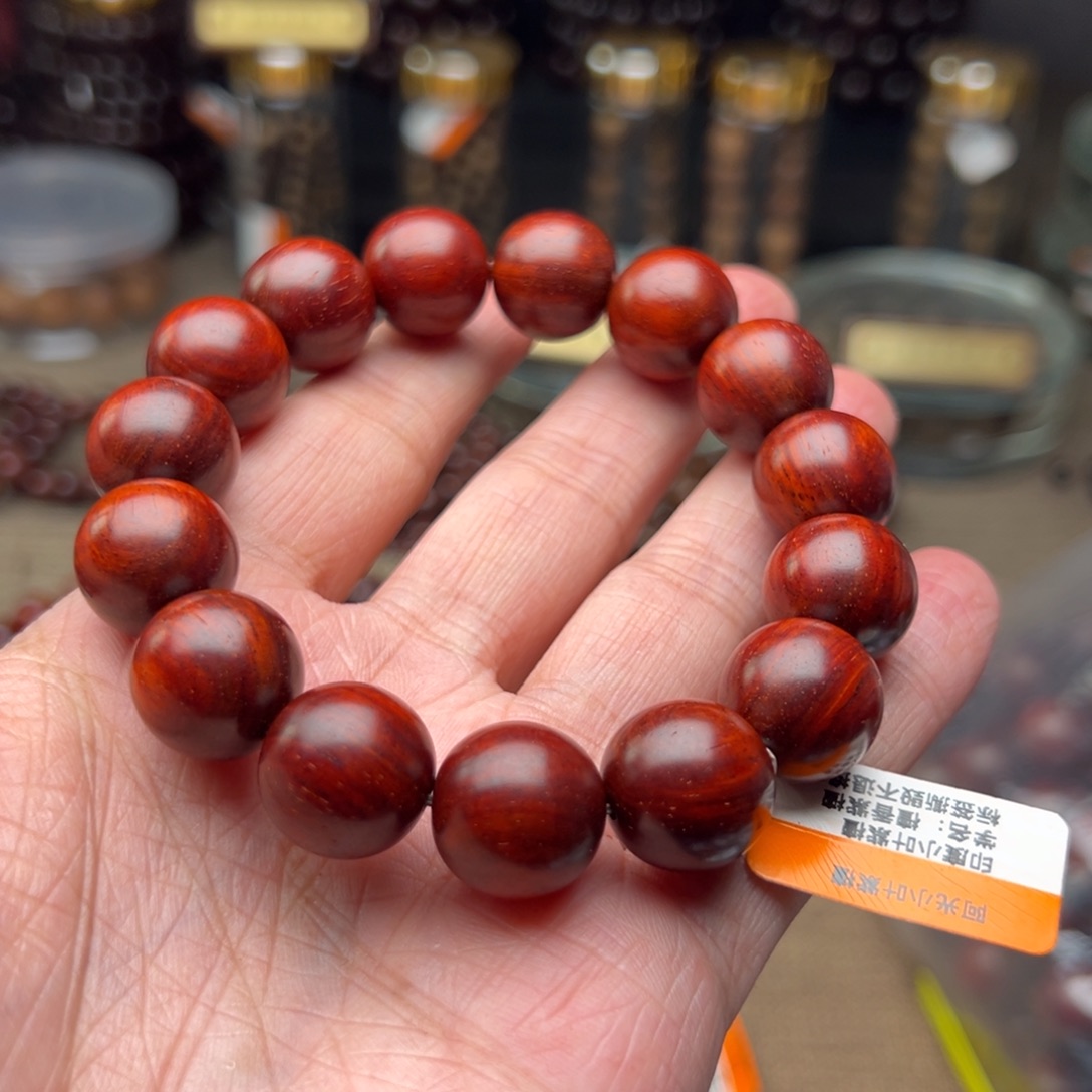 手串/手链檀香紫檀（小叶紫檀）1.5原汁原味红底泥料特价款