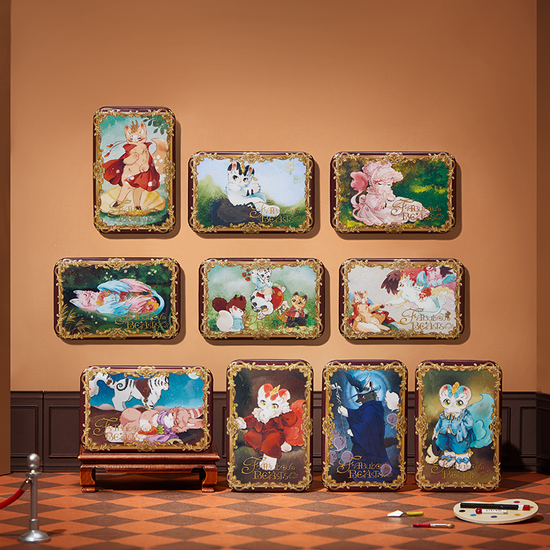 〖仓发〗有兽焉-相约名画系列产品合集动漫盲盒