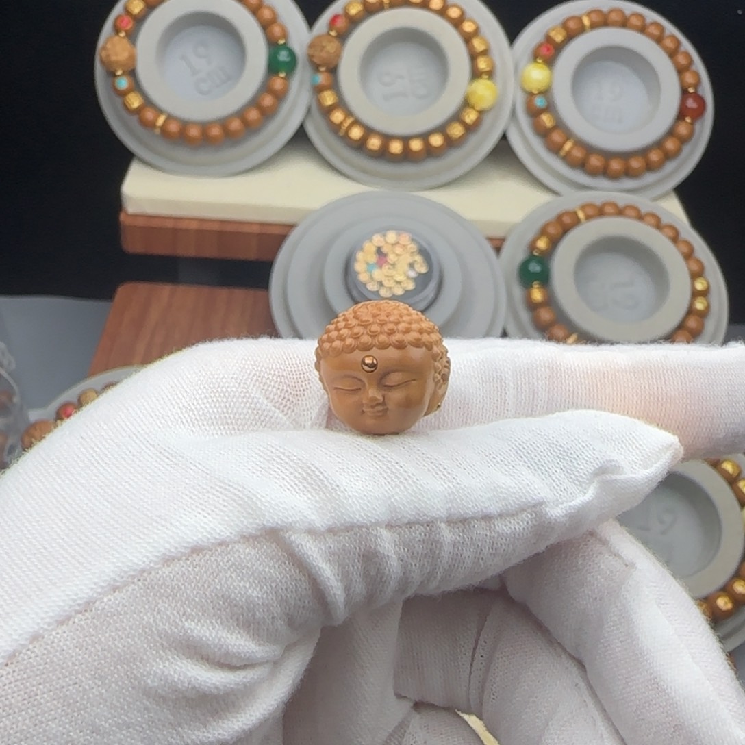 我***哥猴头核桃吊坠全品老型猴头手串配饰不退货