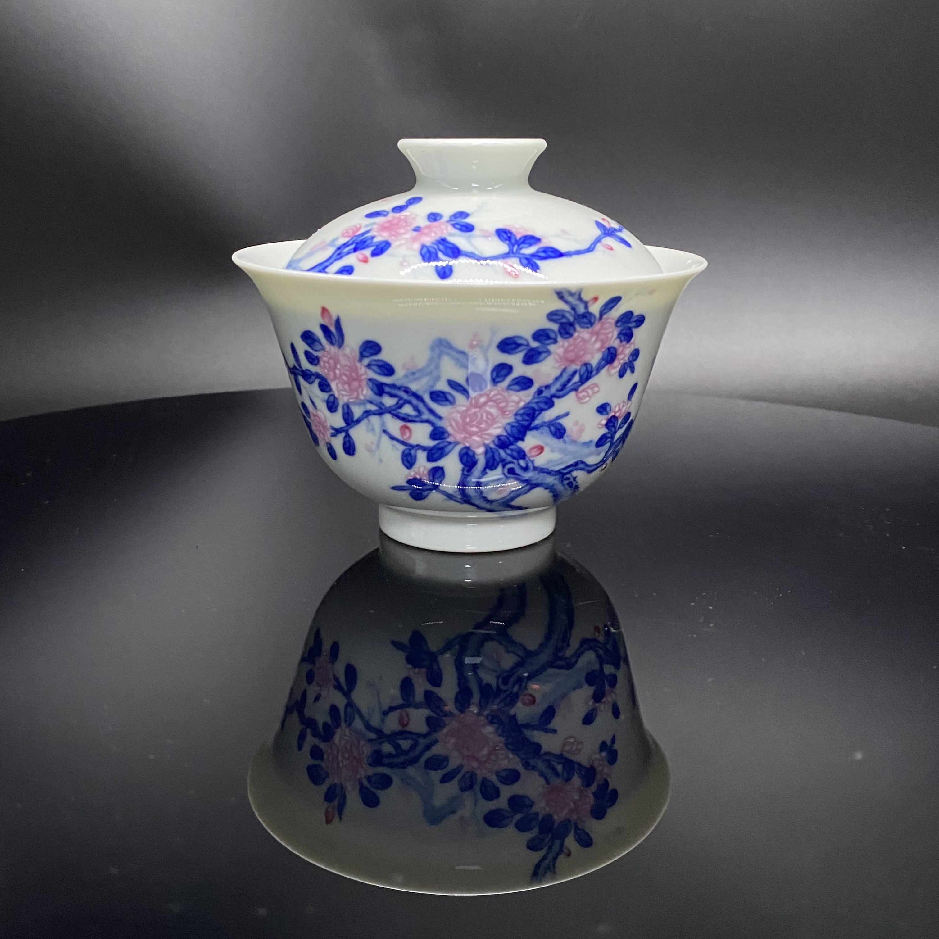 R304 青花加彩海棠杯  CJM2340056 