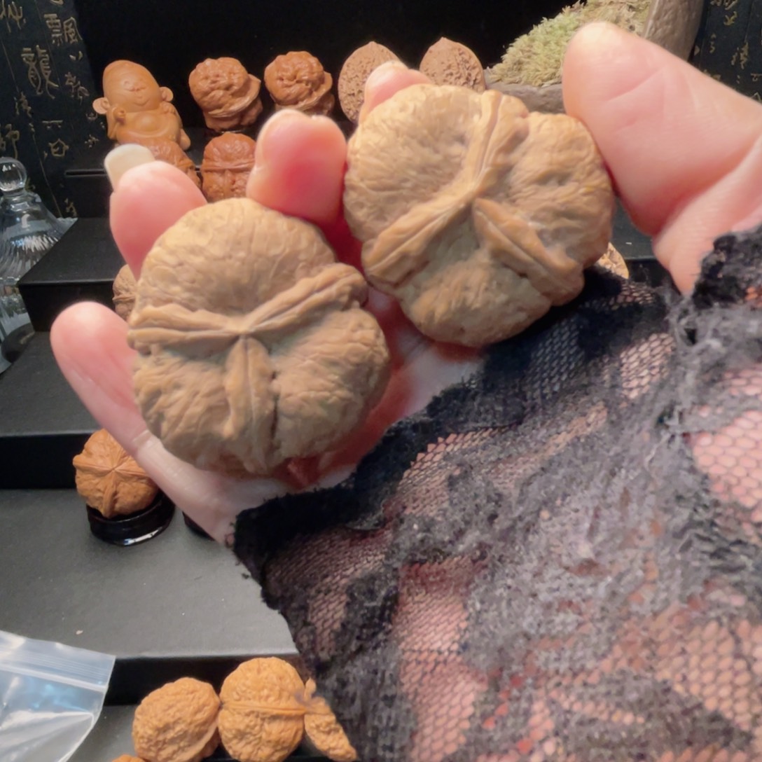 安***枫文玩核桃吊坠三炸…………福利…………