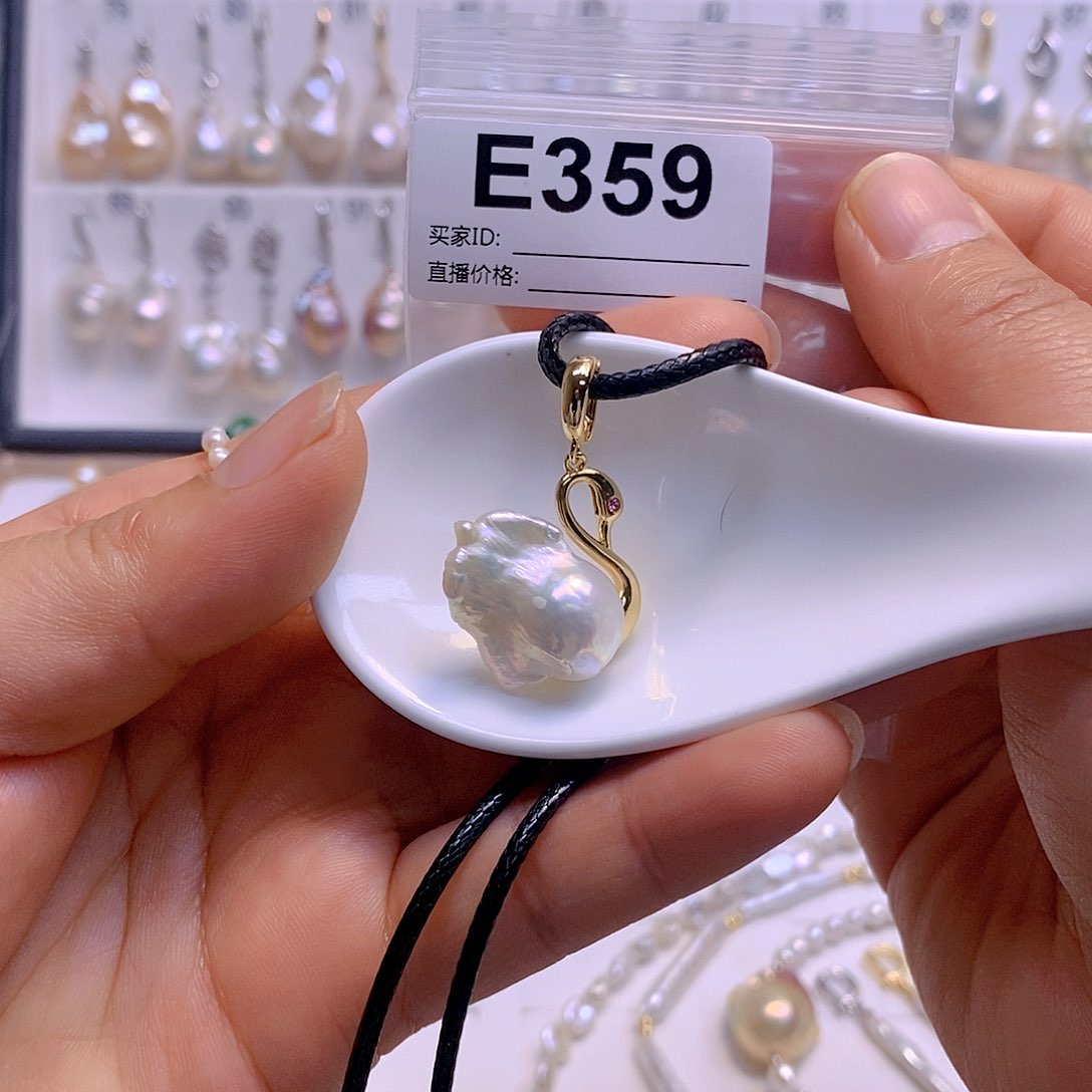 淡水珍珠颈饰银S925镶嵌