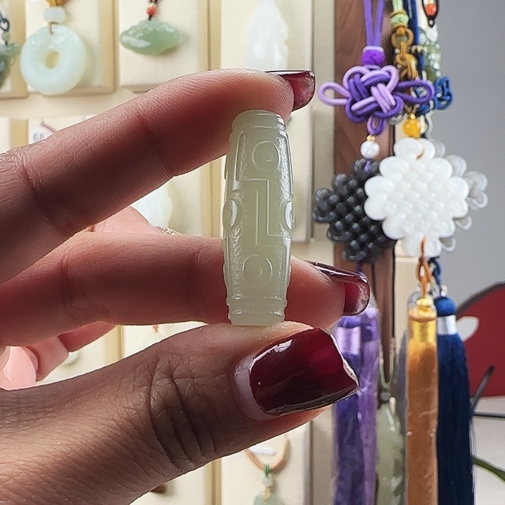 和田玉吊坠(不含链)未镶嵌