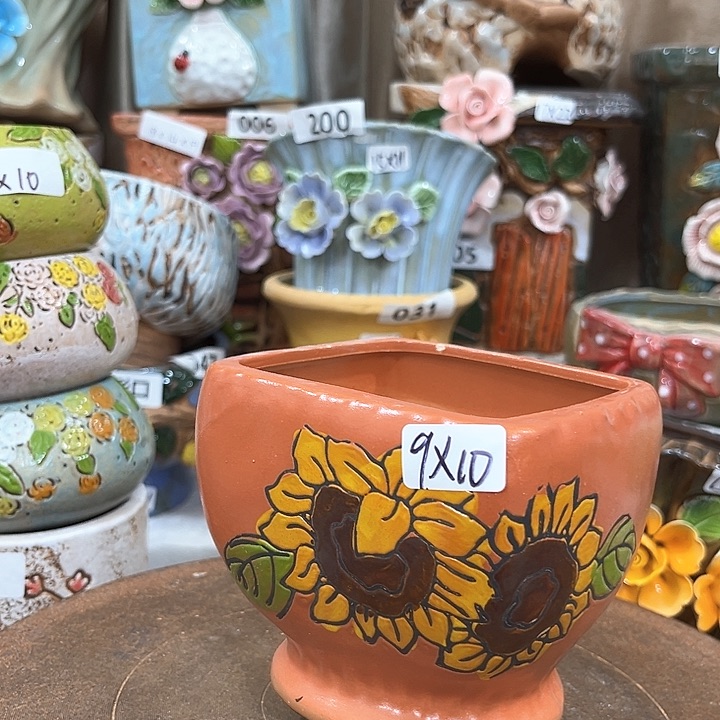 红陶粗陶花盆粗陶花盆