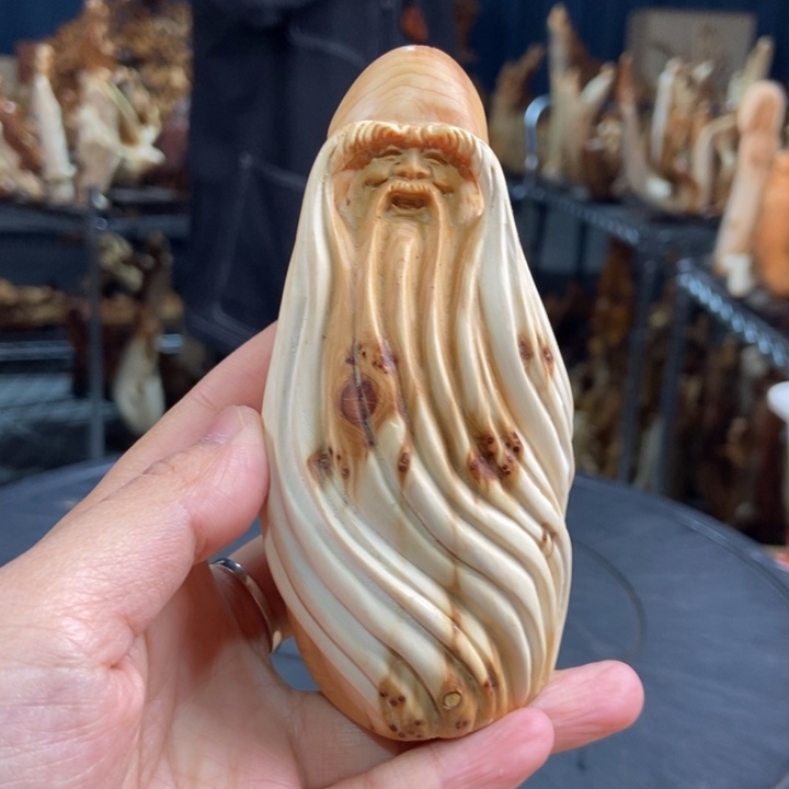 柏木（崖柏）手把件