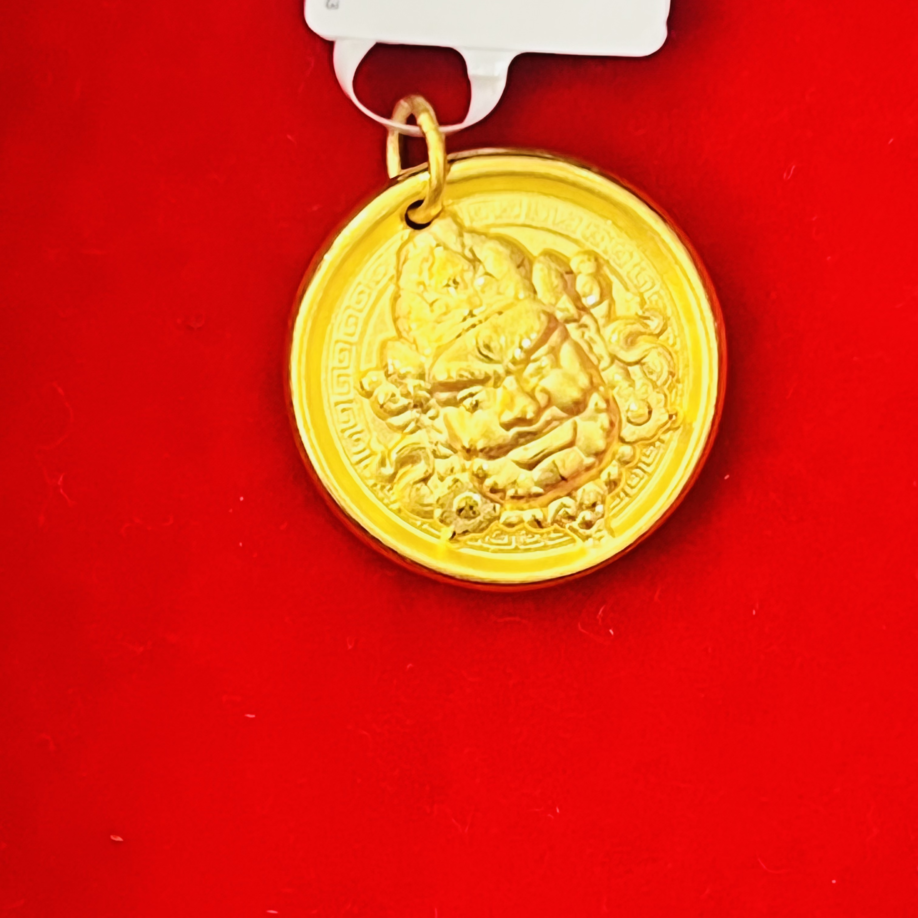 【莹莹专享】足金999饰品 黄财神 GP 3.56